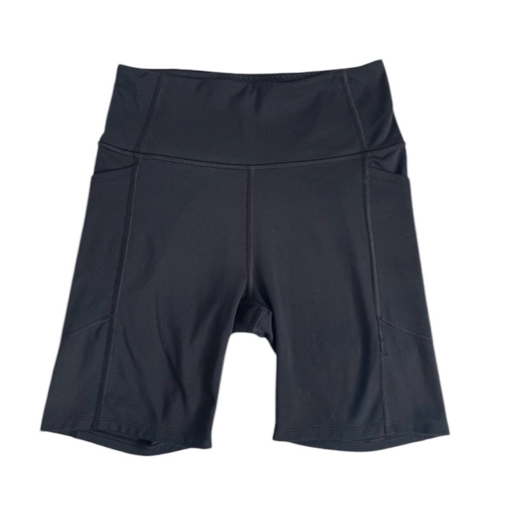 Victoria’s Secret On Point Flow Biker Shorts Size 4 In Black
